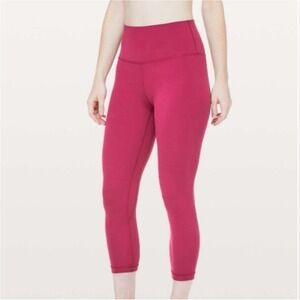 Lululemon Align Crop *21" Pink 2